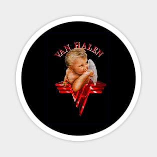 Van Halen Classic Style 80s Magnet